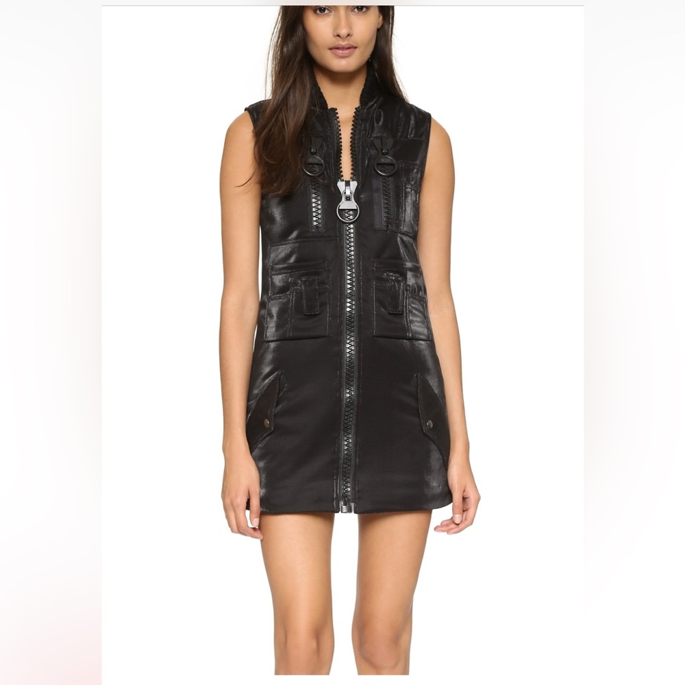 KTZ bomber sleeveless dress XS
